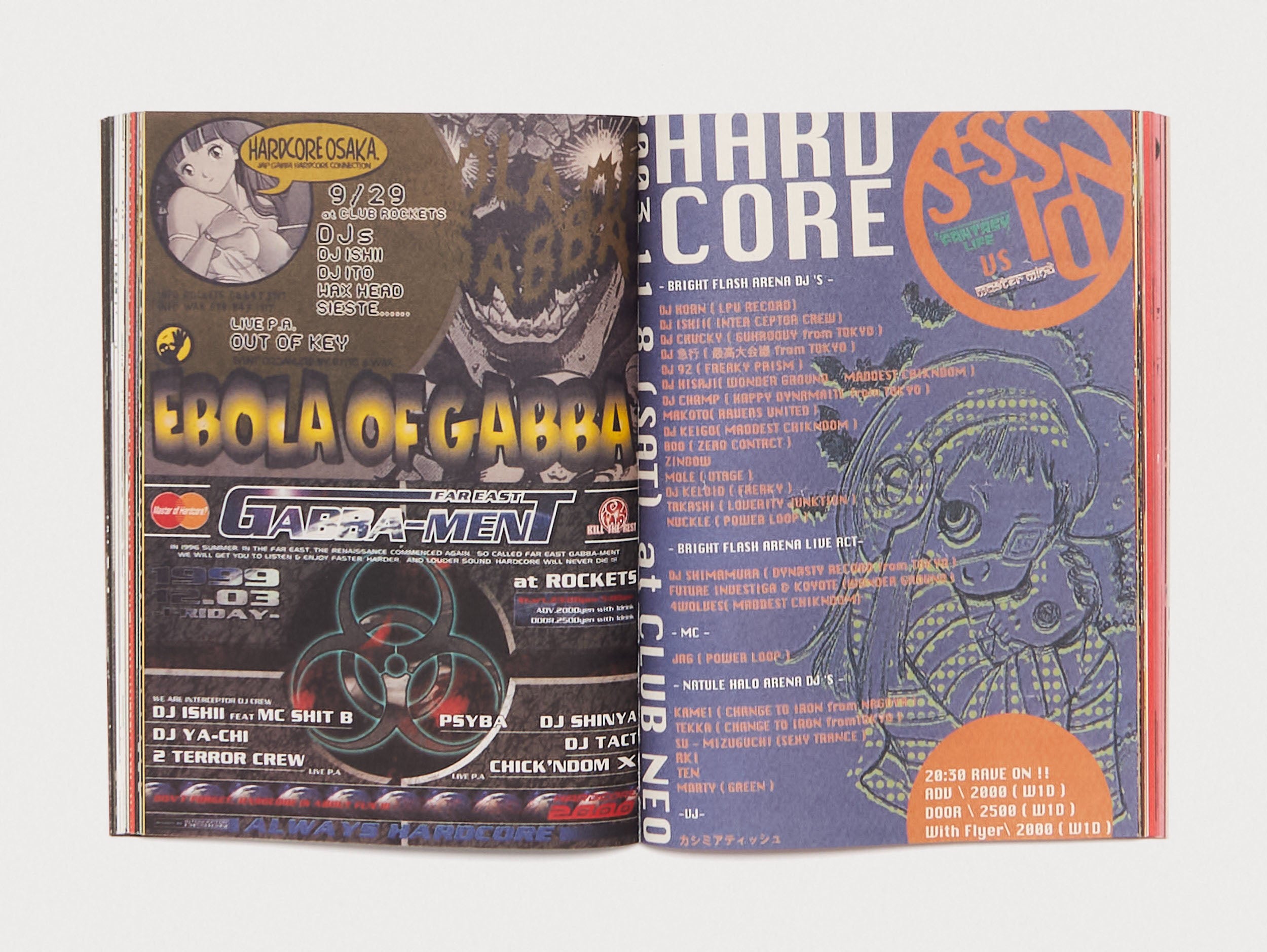 Manga Corps - An archive of Japanese hardcore, gabba and otaku