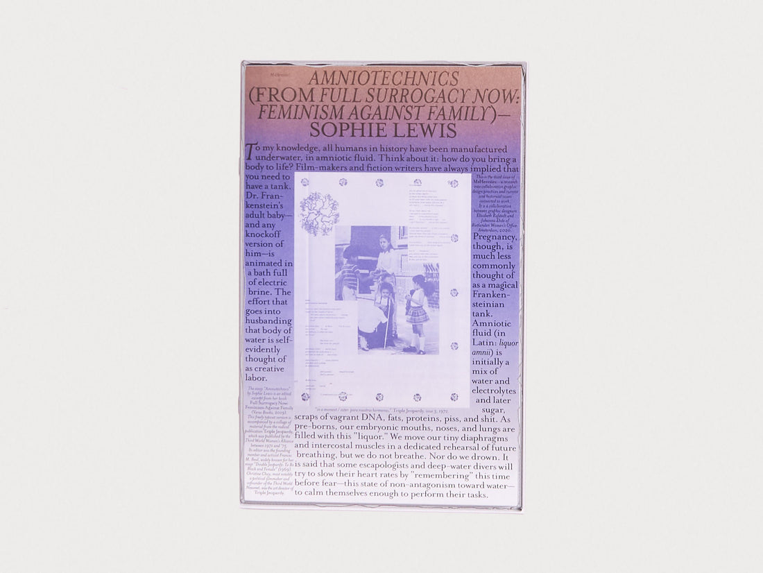 MsHeresies 3 — Amniotechnics (Sophie Lewis)