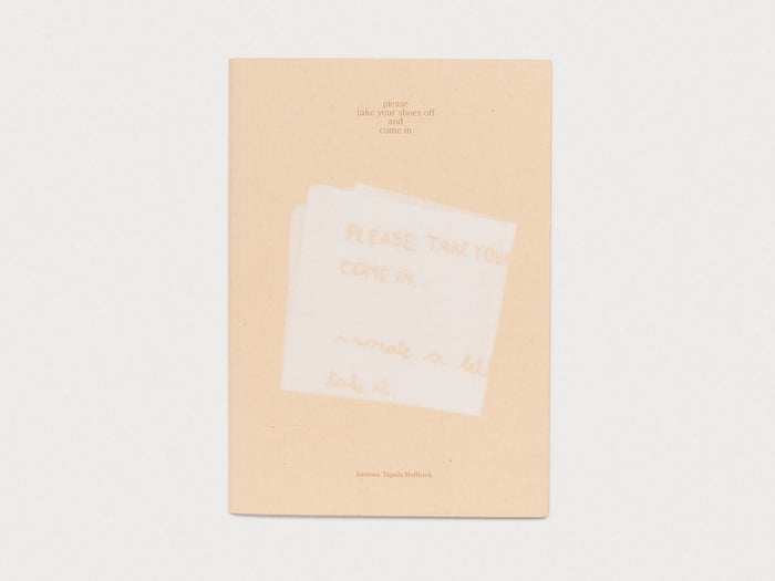 Please take your shoes off and come in