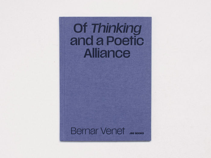 Of Thinking and a Poetic Alliance