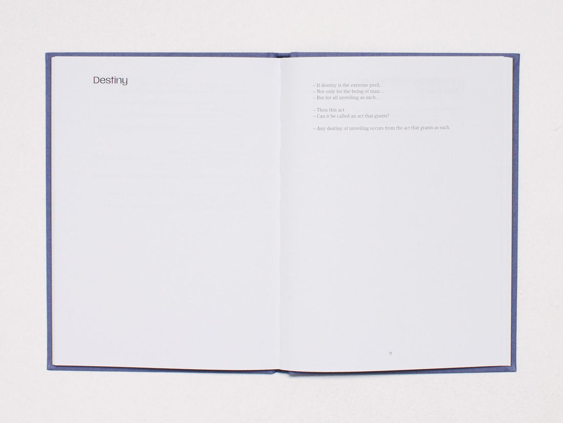 Of Thinking and a Poetic Alliance