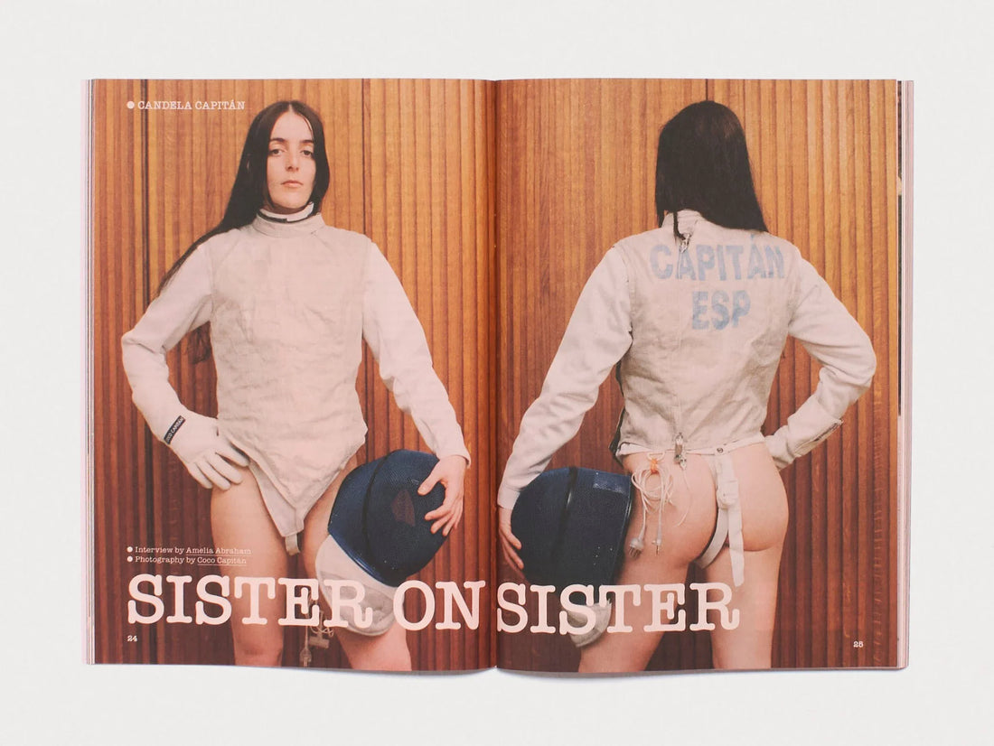 Interior spread from 'Sister on Sister'