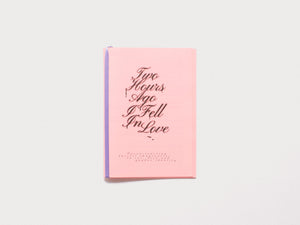 Two Hours Ago I Fell in Love Deconstructing fascist imaginary on sex, love and gender
