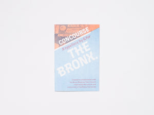 Concourse: A Typeface by and for the Bronx