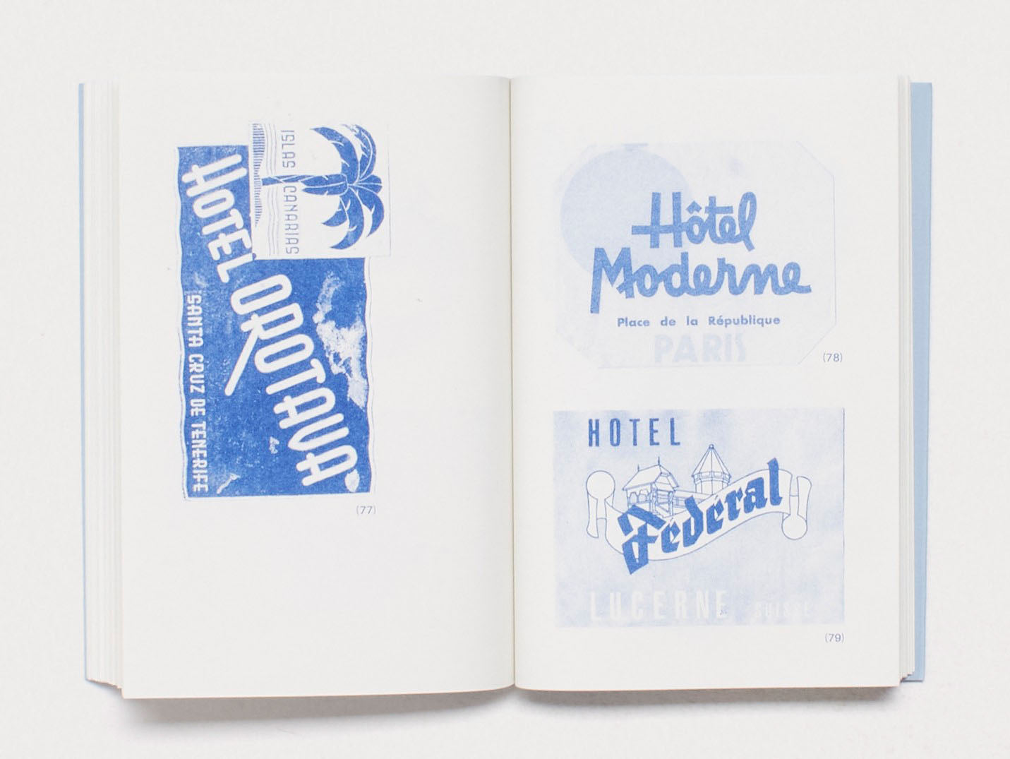 Hotel Labels – Antenne Books