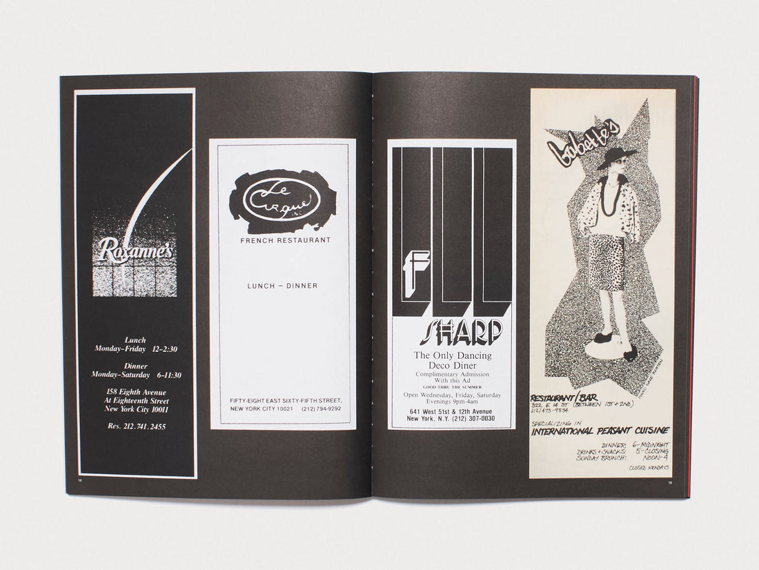 Public Image Library: NYC Restaurant Ads 1981-1998