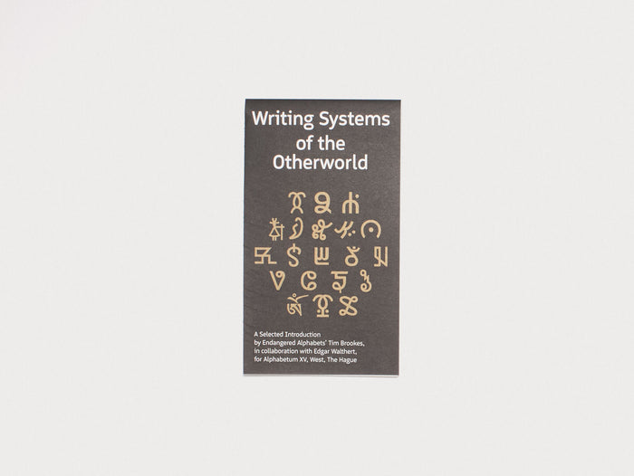 Writing Systems of the Otherworld