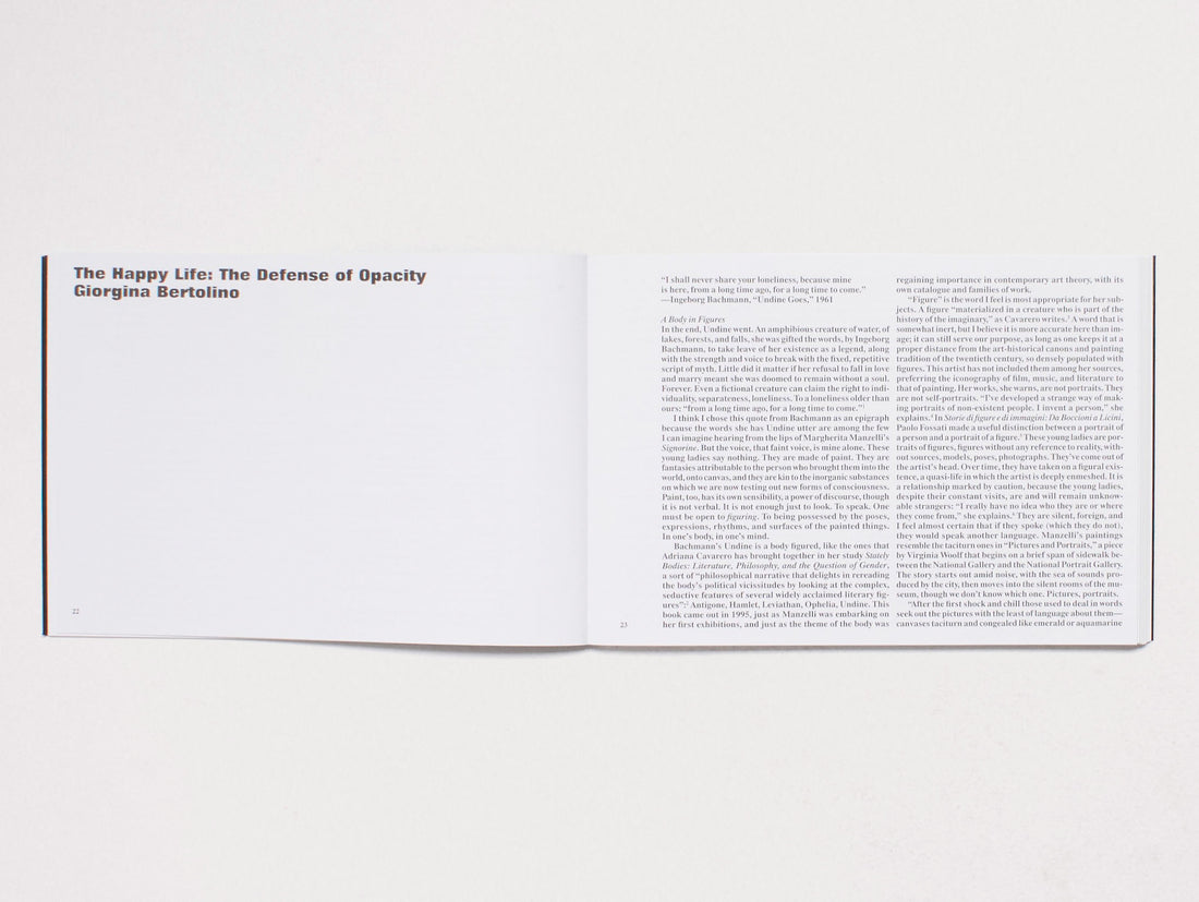 Margherita Manzelli. Le Signorine