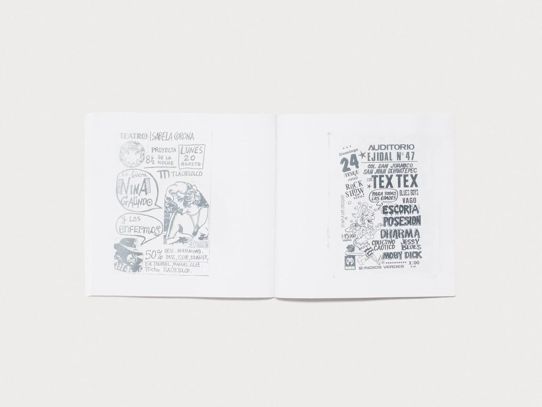 Punk Rocker Mexican Punk Rock Mexican Flyers – Antenne Books