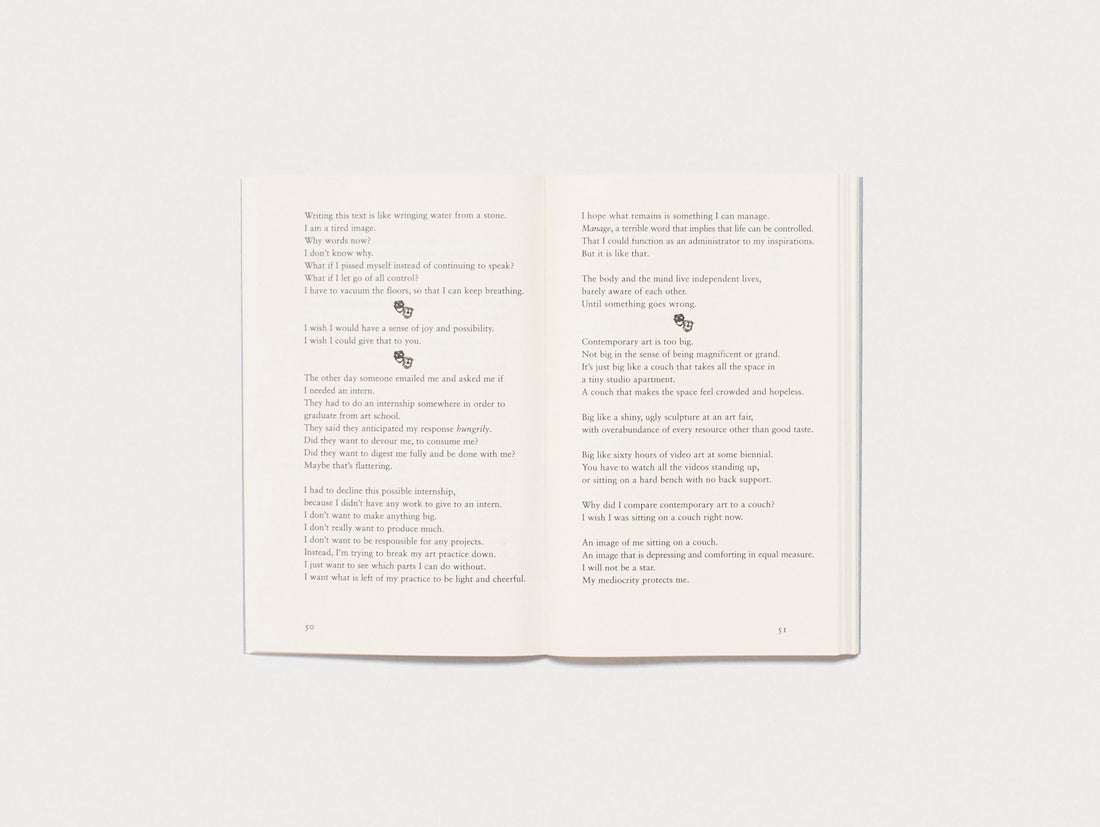 Mouthing the Words: texts for performance 2019–2025