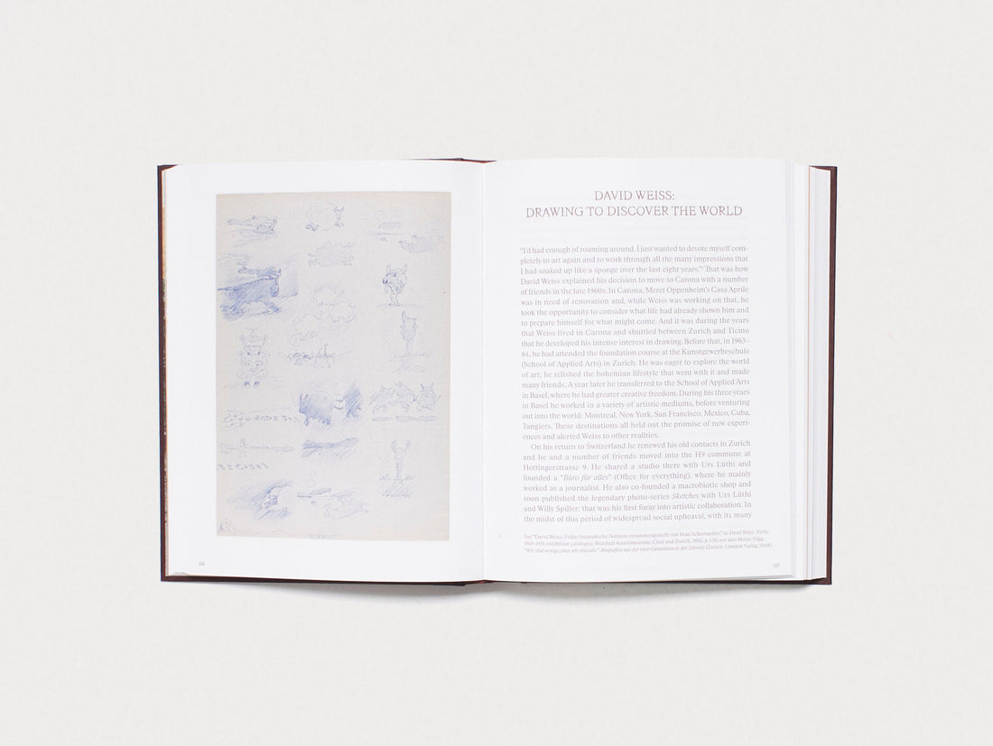 David Weiss e il Sogno di Casa Aprile / David Weiss and the Dream of Casa Aprile Carona 1968 - 1978 (I/E – Edition)