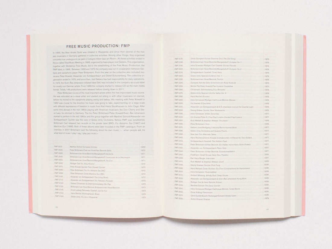 FREE JAZZ AND IMPROVISATION ON LP AND CD 1965-2024