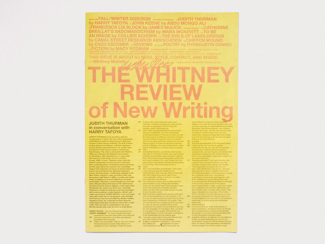 THE WHITNEY REVIEW Issue 6