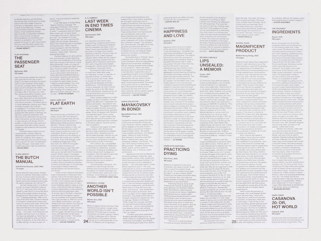 THE WHITNEY REVIEW Issue 6