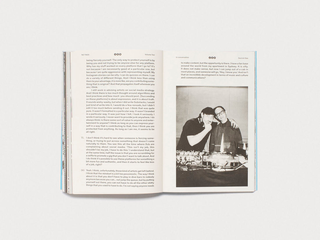 No Tags: Conversations on underground music culture, Vol. 2