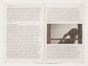Movement Research Performance Journal #61: Dramaturgy