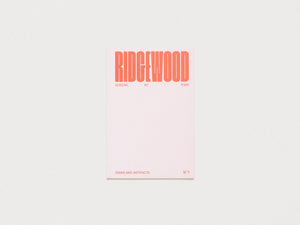 Signs + Artifacts: Ridgewood