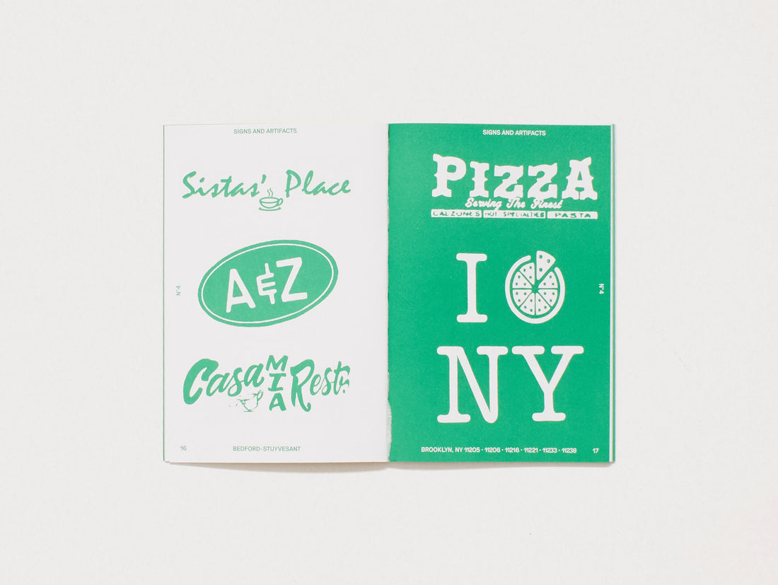 Signs + Artifacts: Bed Stuy
