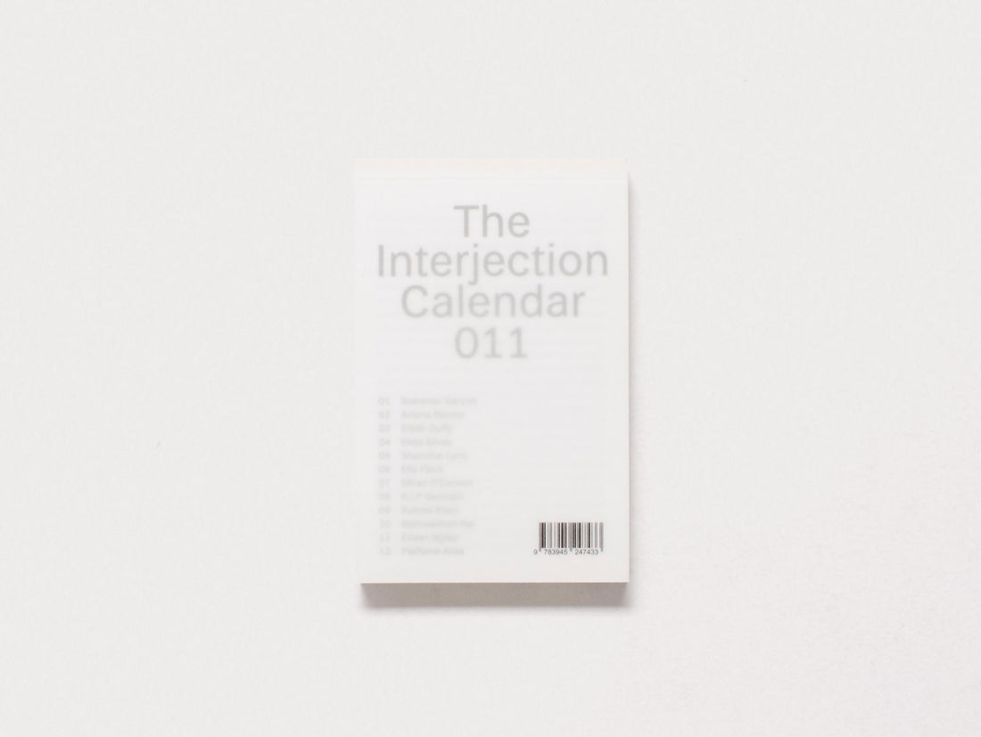 The Interjection Calendar 011