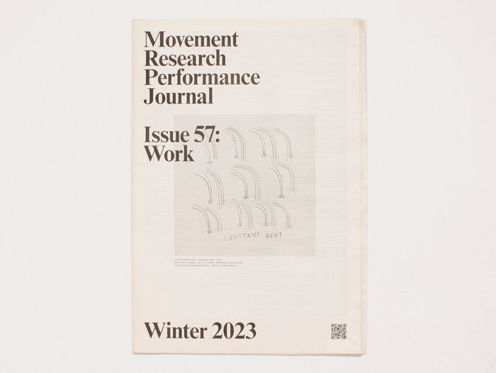 Movement Research Performance Journal #57: Work