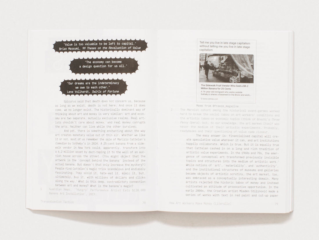 Goodbye Poverty Jetset: How Art Workers Make Solidarity Economies