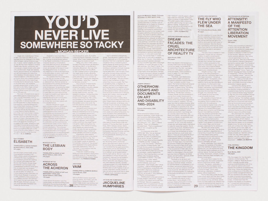The Whitney Review of New Writing Issue 7