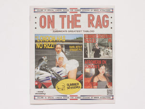 On The Rag Volume 03 - Special London Edition