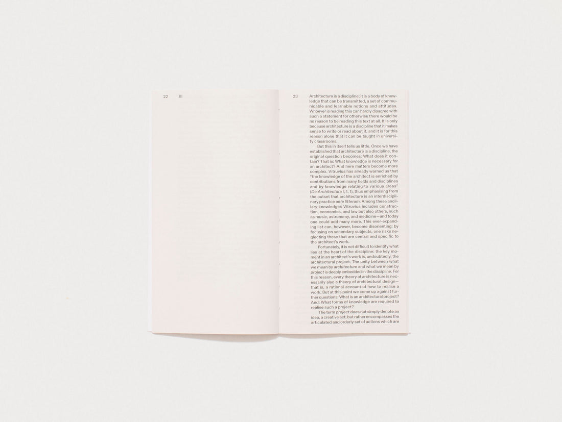 Architecture as a Historical Discipline