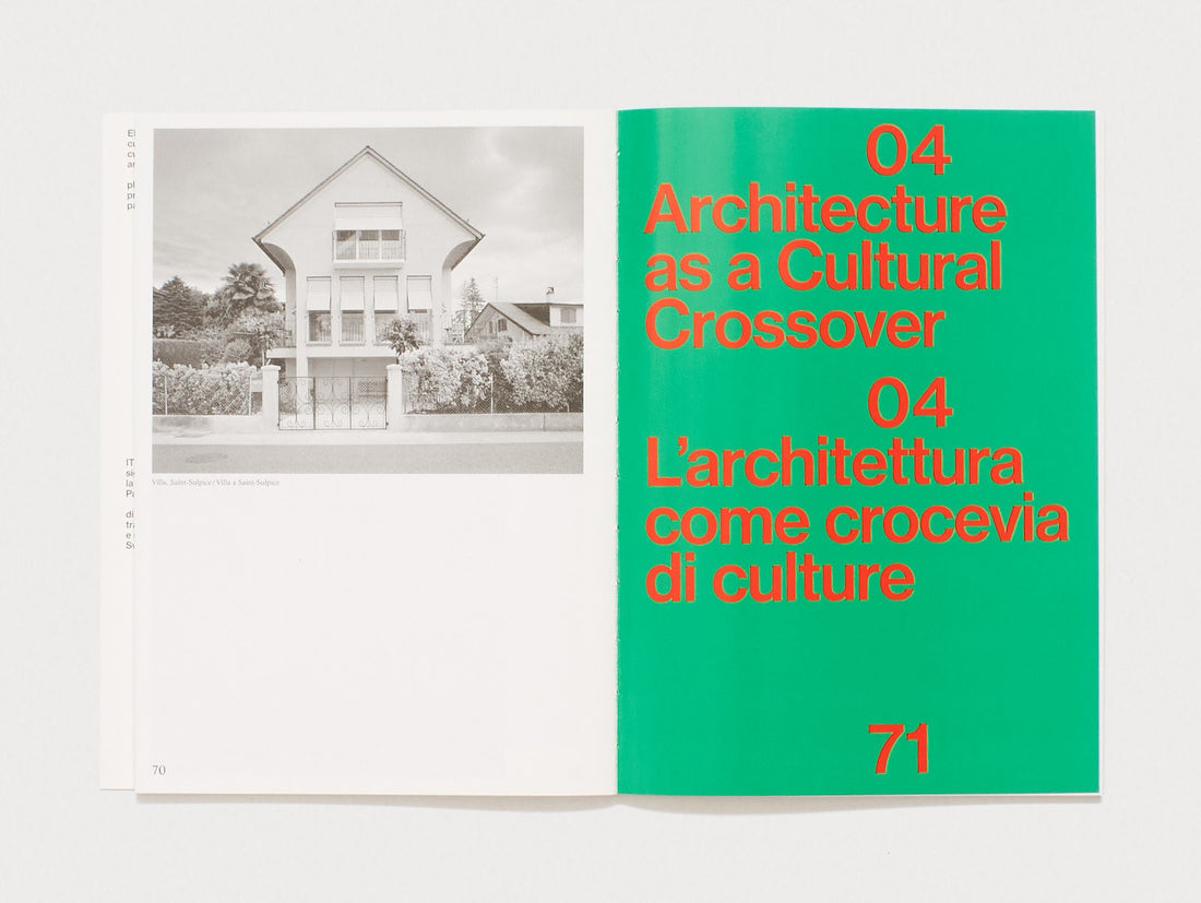 Conversations on Architecture – Swiss Talks – About and Beyond