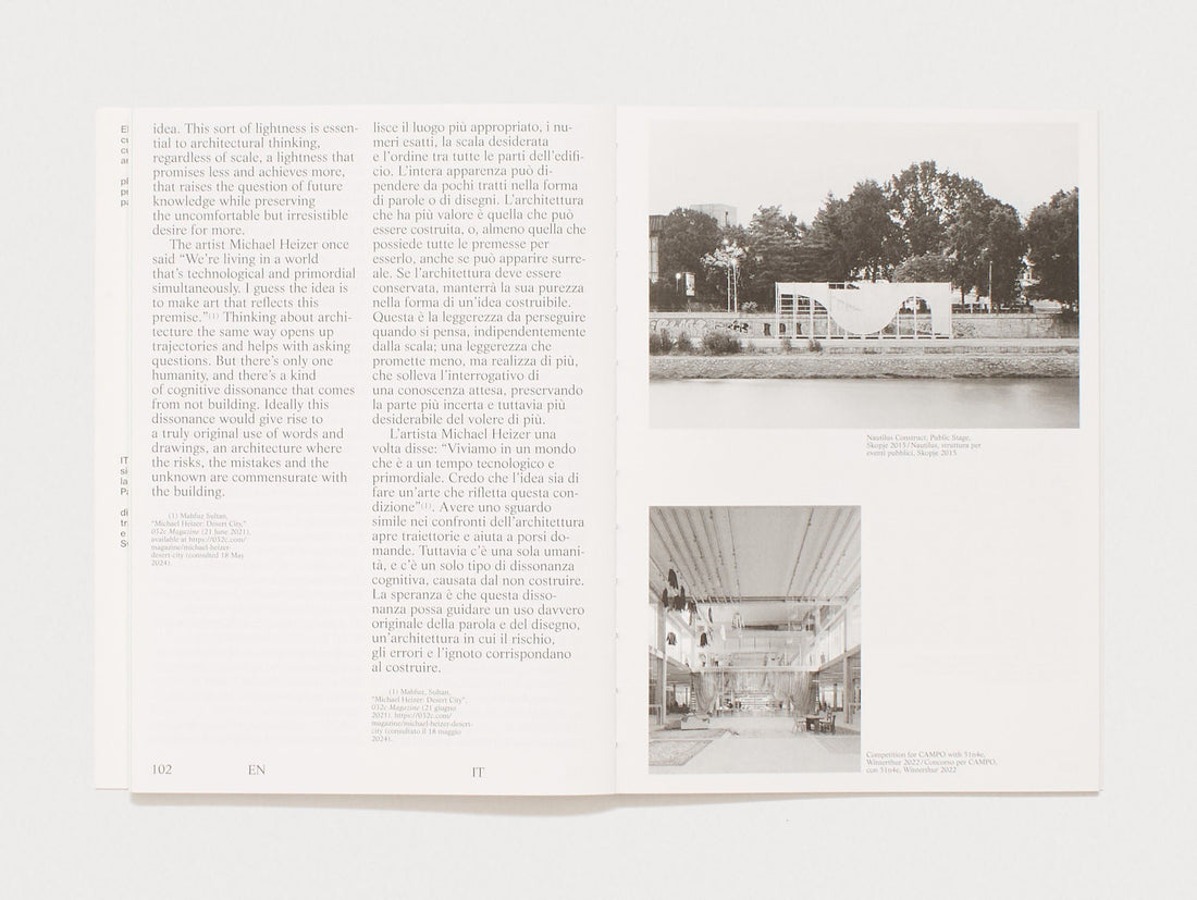Conversations on Architecture – Swiss Talks – About and Beyond