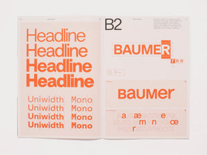 Baumer Specimen