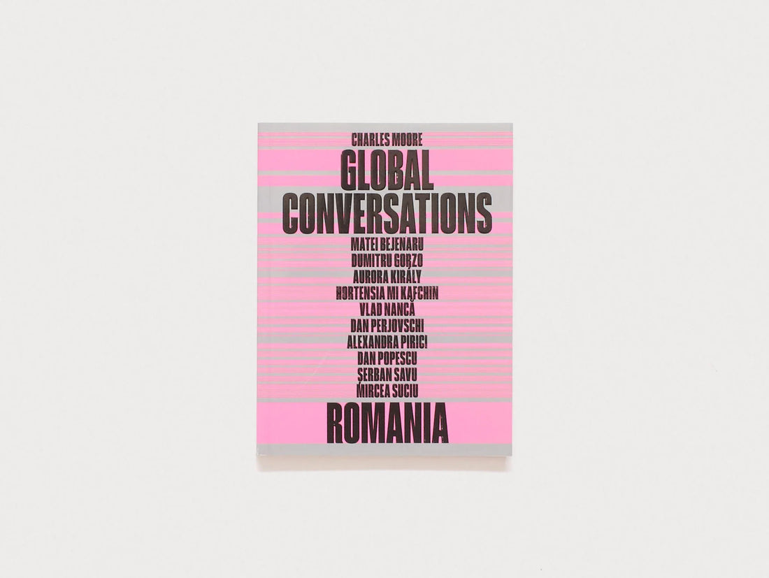 Cover of the book 'Global Conversations' by Charles Moore.