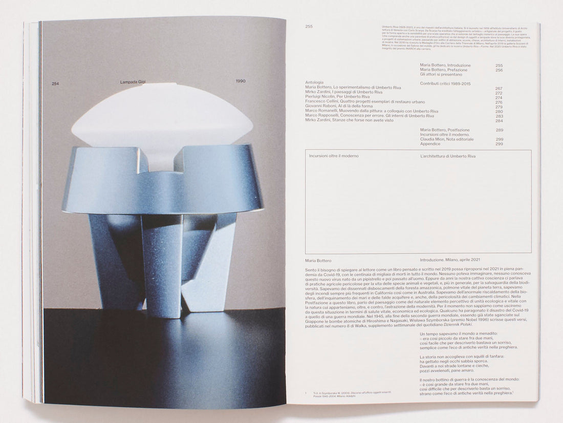 Forays beyond the Modern – The Architecture of Umberto Riva