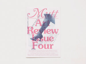 Mutt Art Review: Issue 4