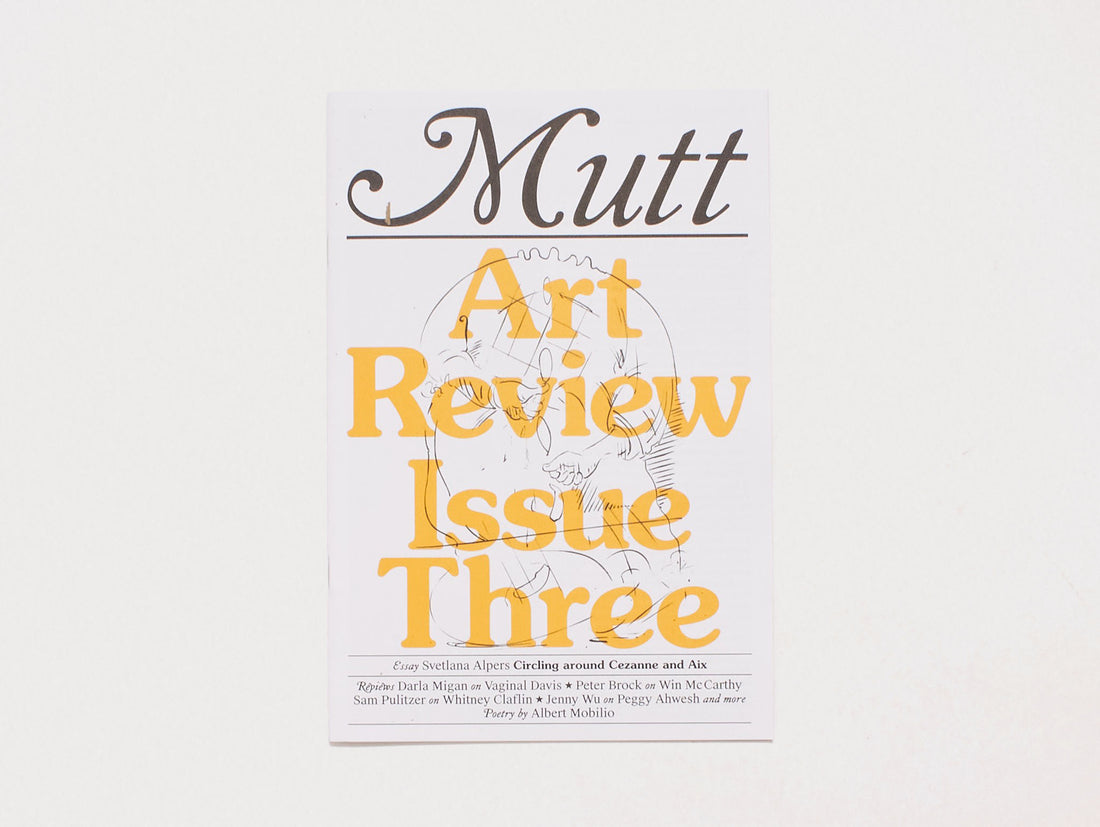 Mutt Art Review: Issue 3