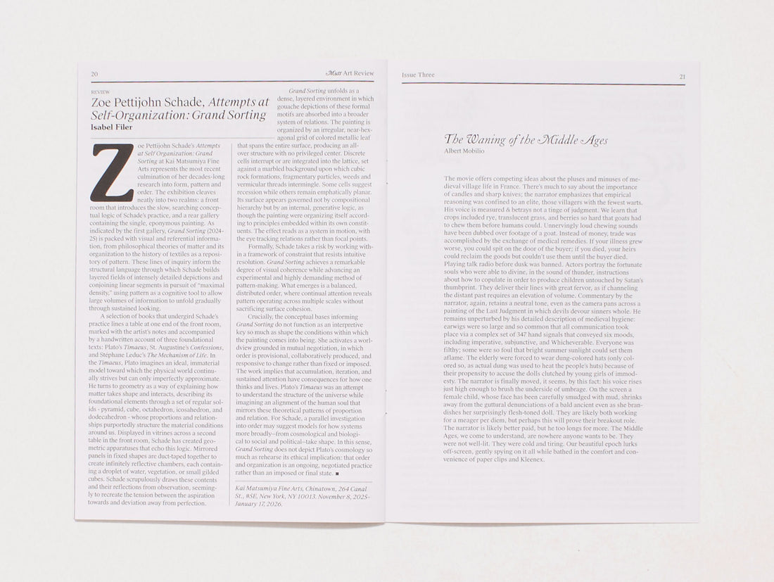 Mutt Art Review: Issue 3