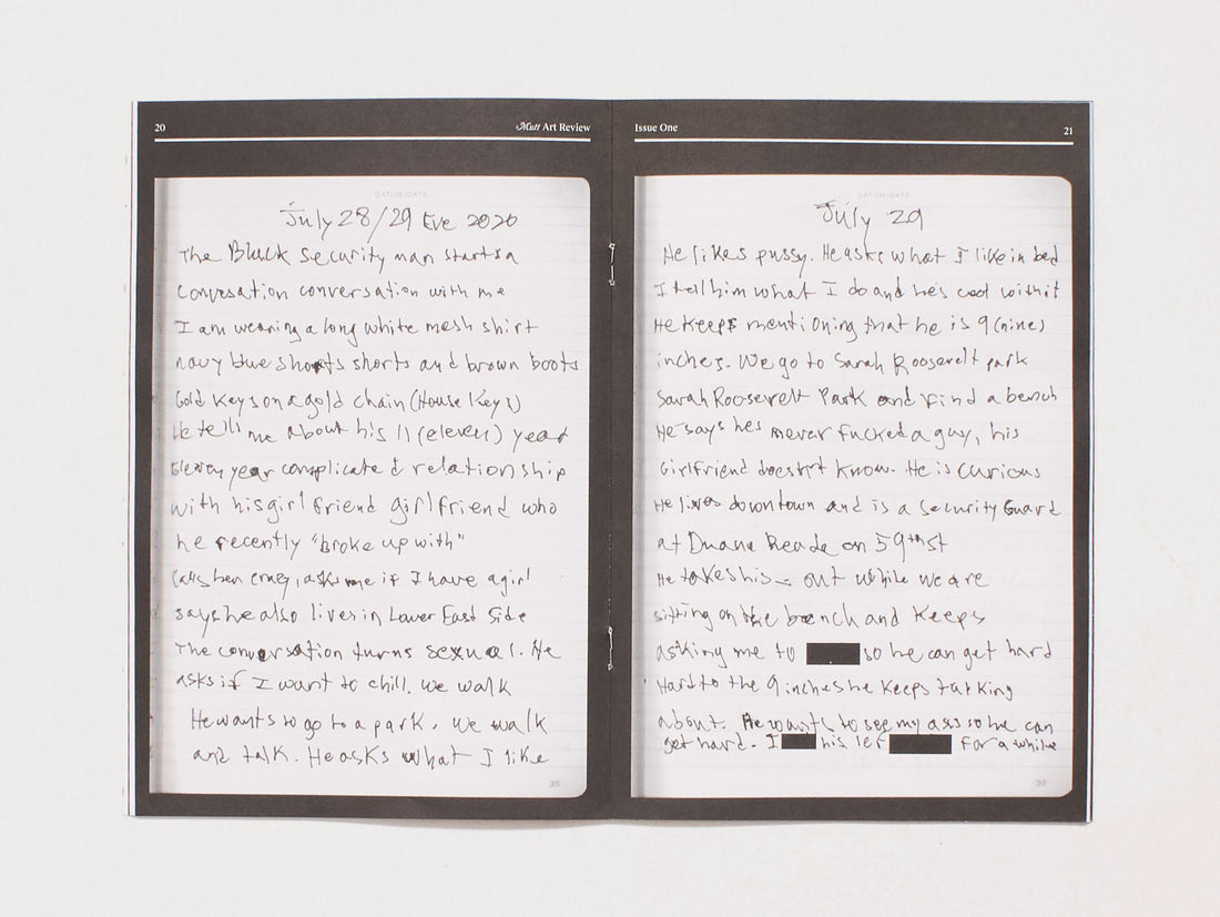Mutt Art Review: Issue 1