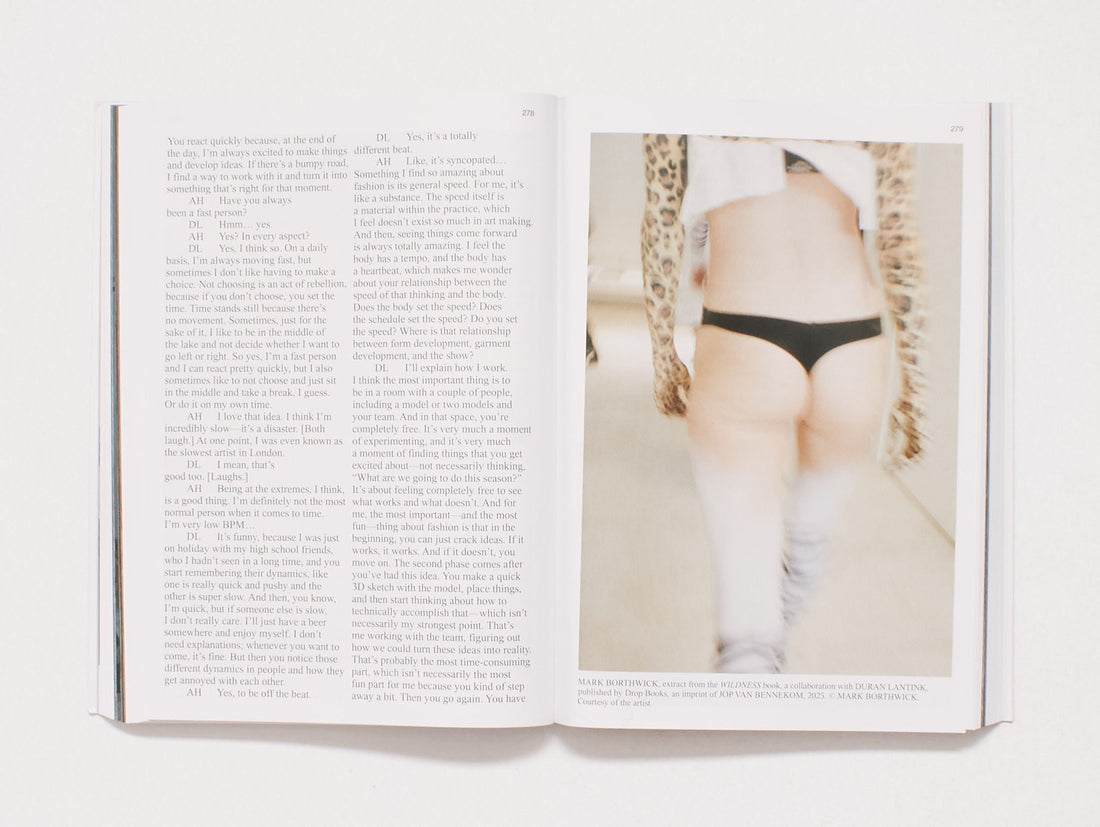 Interior spread from 'WILDNESS' by Mark Borthwick and Durants Lantin.