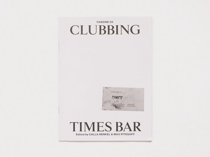 Cover of the book 'CLUBBING' edited by CALLA HENKEL & MAX PITEGOFF.