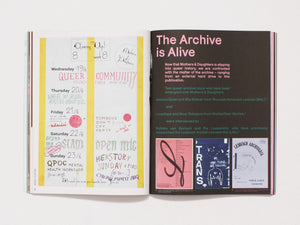Interior spread from 'The Archive is Alive'