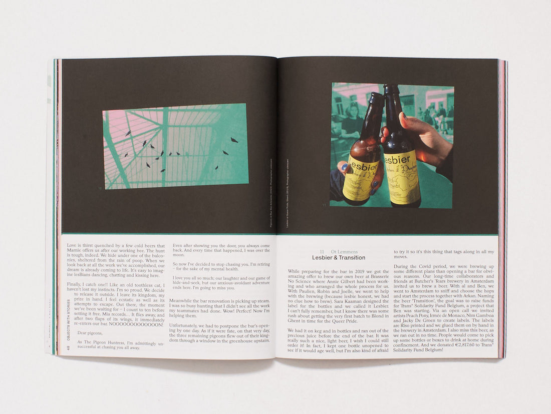 Interior spread from 'Lesbier & Transition'