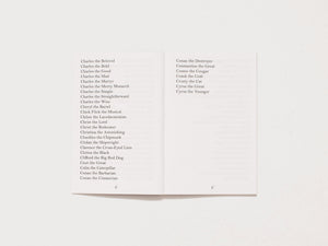 Epithets the Book
