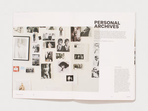 Interior spread from 'Personal Archives'