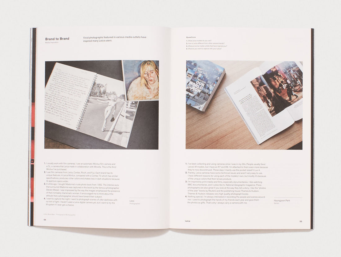 Interior spread from 'Brand to Brand'