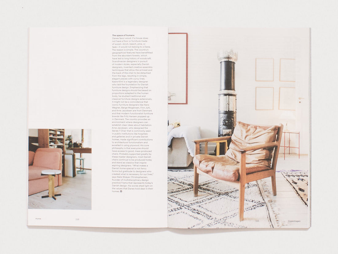 Interior spread from 'The space of humans'
