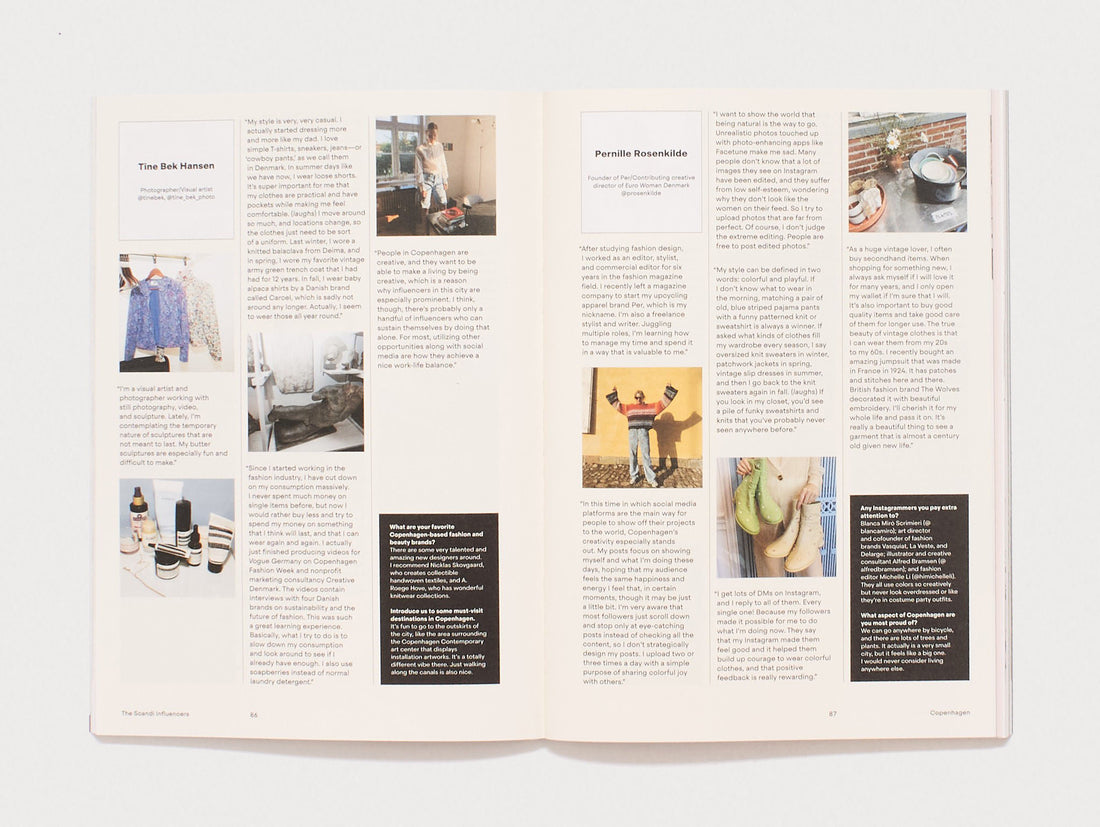 Interior spread from 'The Scandi Influencers'