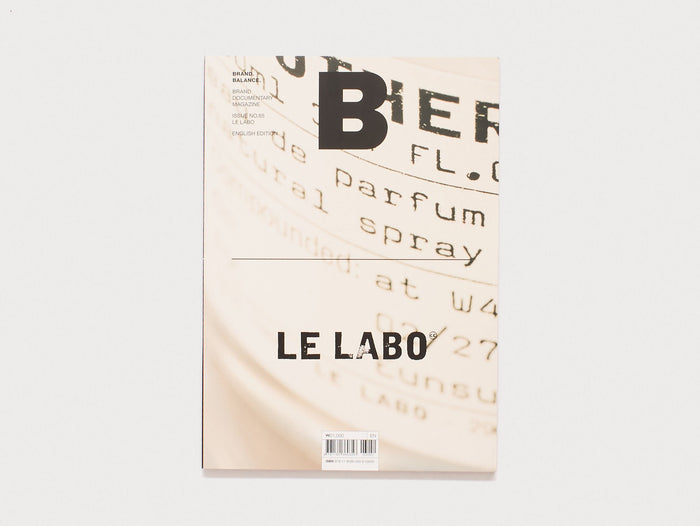 Cover of the book 'LE LABO' by BRAND BALANCE, published by BRAND BALANCE.