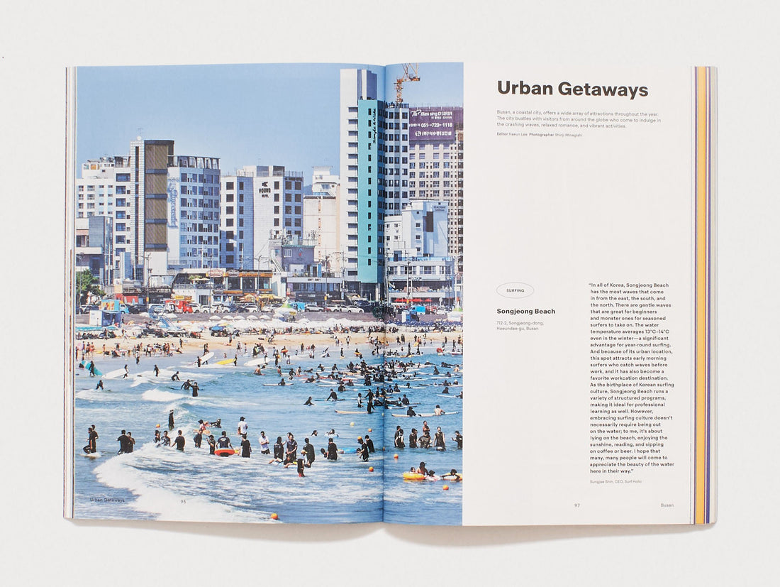 Interior spread from 'Urban Getaways'