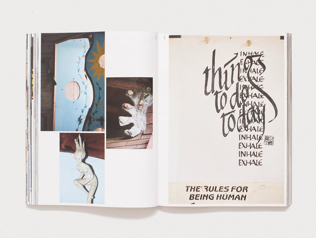 Interior spread from 'The Rules for Being Human'