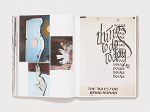 Interior spread from 'The Rules for Being Human'